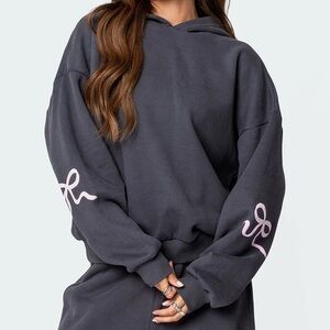 Edikted Bow Hoodie (M)